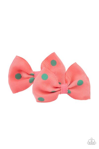 ​Polka Dot Drama - Orange