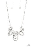 HYPNOTIC TWINKLE  WHITE EXCLUSIVE NECKLACE