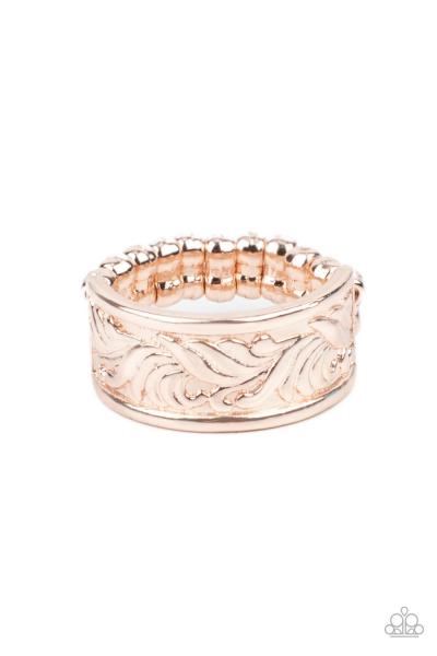 ​Billowy Bands - Rose Gold