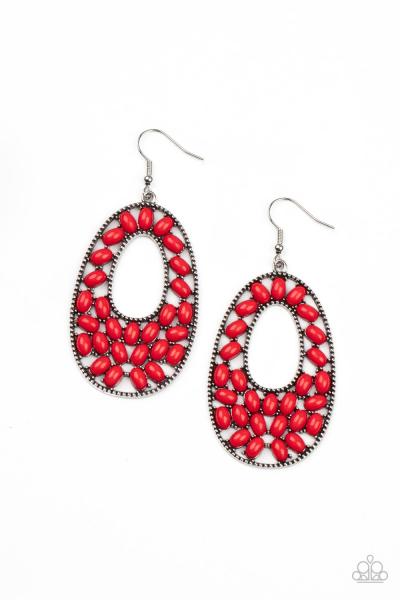 ​Beaded Shores - Red