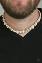  Shark Baiter - White - Necklace
