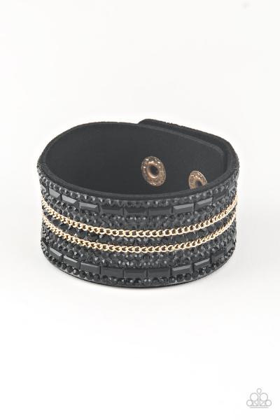 Rebel Radiance- Black Bracelet